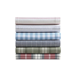 Thumbnail 21: Eddie Bauer Eddie Bauer Great Plains Plaid Flannel Sheet Set 