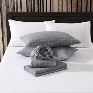 Thumbnail 33: Eddie Bauer Eddie Bauer Great Plains Plaid Flannel Sheet Set 