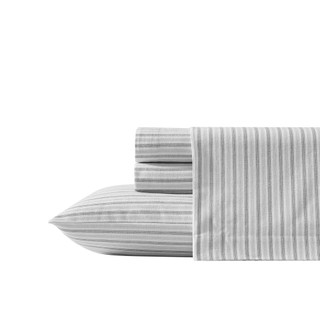Thumbnail 22: Eddie Bauer Eddie Bauer Ticking Stripe Flannel Sheet Set 