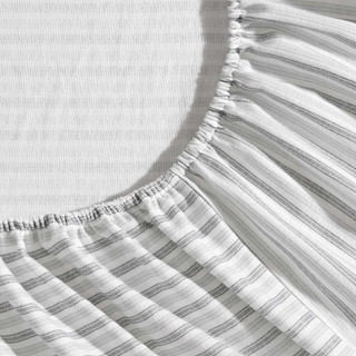 Thumbnail 25: Eddie Bauer Eddie Bauer Ticking Stripe Flannel Sheet Set 
