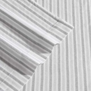 Thumbnail 26: Eddie Bauer Eddie Bauer Ticking Stripe Flannel Sheet Set 