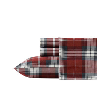 Thumbnail 21: Eddie Bauer Eddie Bauer Heartland Plaid Flannel Sheet Set 