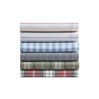 Thumbnail 34: Eddie Bauer Eddie Bauer Heartland Plaid Flannel Sheet Set 