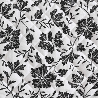 Thumbnail 10: Eddie Bauer Woodblock Reversible Floral Flannel Quilt & Sham Set 