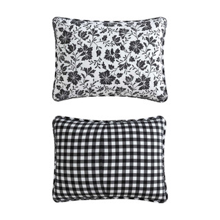 Thumbnail 24: Eddie Bauer Woodblock Reversible Floral Flannel Quilt & Sham Set 
