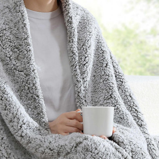 Thumbnail 17: Eddie Bauer Eddie Bauer Solid Lookout Mountain Heated Blanket 