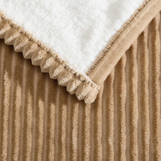Thumbnail 6: Eddie Bauer Eddie Bauer Solid Ribbed Mountain Valley Heated Blanket 