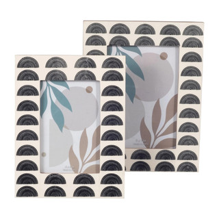 Thumbnail 4: Sagebrook Home Sagebrook Home 4x6 Black Arch Print Picture Frame 