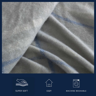 Thumbnail 2: Nautica Nautica Ryan Cove Plaid Throw 