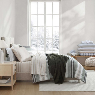 Thumbnail 9: Nautica Nautica Ryan Cove Plaid Throw 