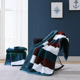 Thumbnail 4: Nautica Nautica Wilton Sherpa Reversible Throw 