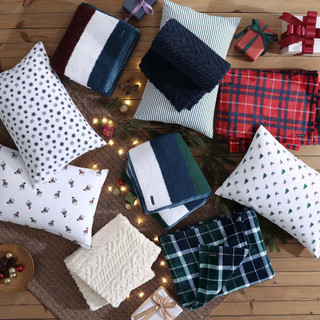 Thumbnail 14: Nautica Nautica Northsail Ultra Soft Plush Fleece Plaid Blanket 
