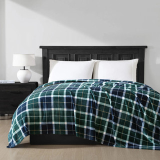 Thumbnail 27: Nautica Nautica Northsail Ultra Soft Plush Fleece Plaid Blanket 
