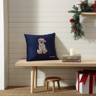 Thumbnail 6: Tommy Bahama Tommy Bahama Holiday Retriever Decorative Pillow 