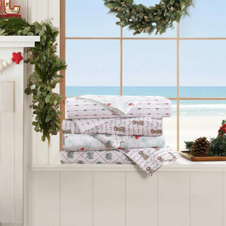 Thumbnail 15: Tommy Bahama Tommy Bahama Pineapple Pinstripe Cotton Percale Sheet Set 