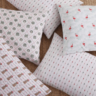 Thumbnail 25: Tommy Bahama Tommy Bahama Pineapple Pinstripe Cotton Percale Sheet Set 