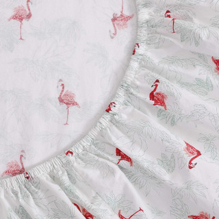 Thumbnail 4: Tommy Bahama Tommy Bahama Flamingo Santa Cotton Percale Sheet Set 