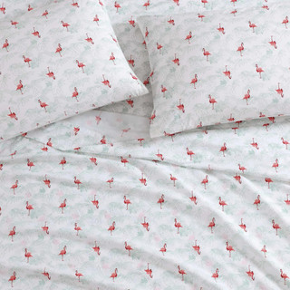 Thumbnail 21: Tommy Bahama Tommy Bahama Flamingo Santa Cotton Percale Sheet Set 