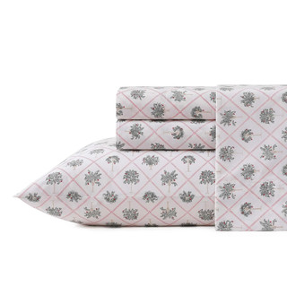 Thumbnail 11: Tommy Bahama Tommy Bahama Palm Tree Trellis Cotton Percale Sheet Set 
