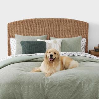 Thumbnail 26: Tommy Bahama Tommy Bahama Palm Tree Trellis Cotton Percale Sheet Set 