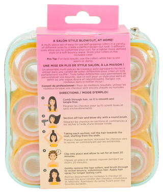 Thumbnail 2: STUDIO DRY Studio Dry 28-Piece Self Grip Hair Rollers Multi Size Set 