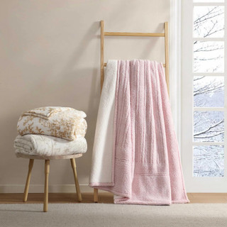 Thumbnail 7: Laura Ashley Laura Ashley Bedford Plush Heated Blanket 
