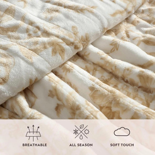 Thumbnail 13: Laura Ashley Laura Ashley Bedford Plush Heated Blanket 