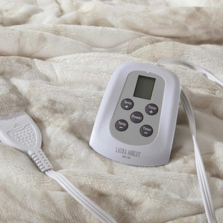 Thumbnail 20: Laura Ashley Laura Ashley Bedford Plush Heated Blanket 