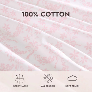Thumbnail 16: Laura Ashley Laura Ashley Antoinette Cotton Flannel Sheet Set 