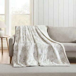 Thumbnail 22: Laura Ashley Laura Ashley Wistful Blooms Heated Blanket 