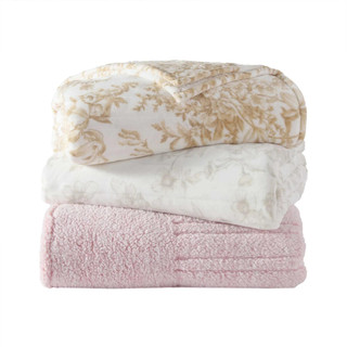 Thumbnail 23: Laura Ashley Laura Ashley Wistful Blooms Heated Blanket 