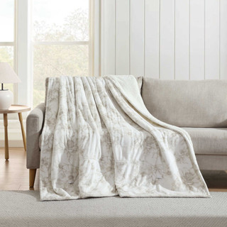Thumbnail 15: Laura Ashley Laura Ashley Wistful Blooms Heated Blanket 