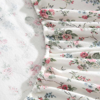 Thumbnail 19: Laura Ashley Laura Ashley Le Fleur Cotton Flannel Sheet Set 