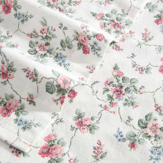 Thumbnail 31: Laura Ashley Laura Ashley Le Fleur Cotton Flannel Sheet Set 