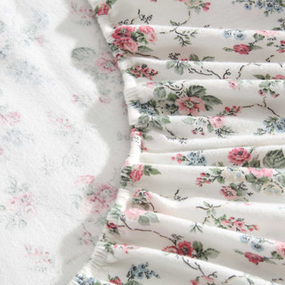 Thumbnail 15: Laura Ashley Laura Ashley Le Fleur Cotton Flannel Sheet Set 
