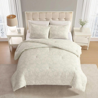Thumbnail 11: Laura Ashley Laura Ashley Meredith Cotton Flannel Comforter Set 