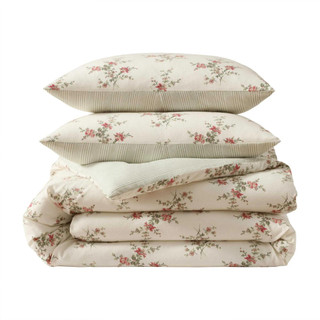Thumbnail 23: Laura Ashley Laura Ashley Jessika Cotton Flannel Comforter Set 
