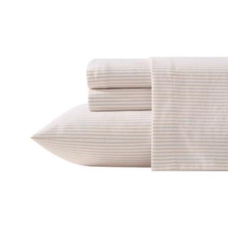 Thumbnail 15: Laura Ashley Laura Ashley Oxfordshire Stripe Cotton Flannel Sheet Set 