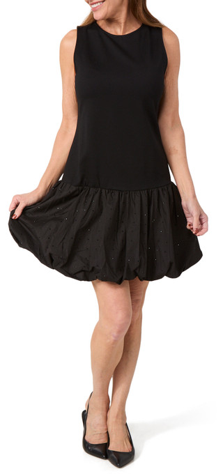 Thumbnail 6: Ellen Tracy Ellen Tracy Womens Sleeveless Bubble Skirt Dress 