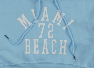 Thumbnail 2: Jolie & Joy Jolie & Joy Juniors Miami Beach Cropped Hoodie 