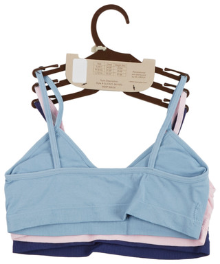 Thumbnail 2: BEARPAW Bearpaw Big Girls 3 Pk Seamless Bralettes 
