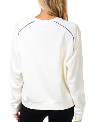 Thumbnail 4: Converse Converse Juniors Retro Chuck Crew Long Sleeve Sweatshirt 