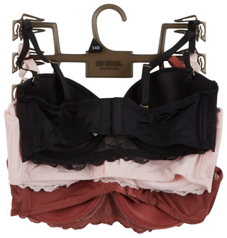 Thumbnail 2: JASON WU Jason Wu Womens 3 Pk Lace Bras 