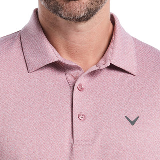 Thumbnail 4: Callaway Callaway Mens Short Sleeve Pro Spin Jacquard Polo Shirt 