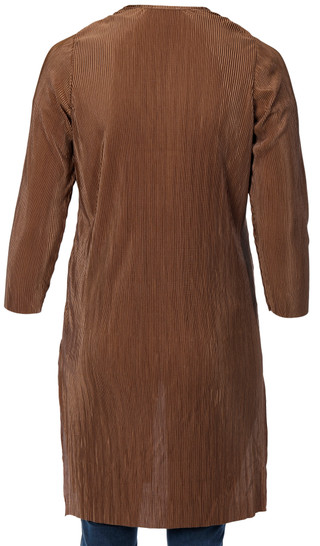 Thumbnail 2: Cyrus Cyrus Plus Long Sleeve Pleated Side Slits Duster 