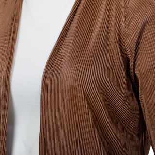 Thumbnail 3: Cyrus Cyrus Plus Long Sleeve Pleated Side Slits Duster 