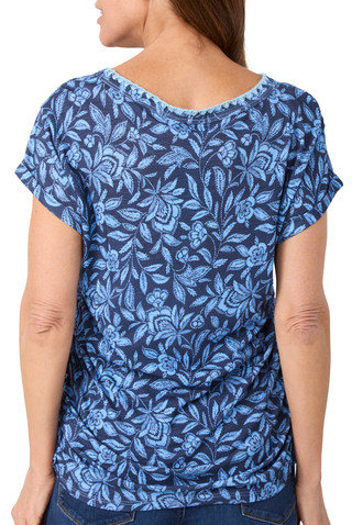 Thumbnail 4: Democracy Democracy Womens Short Sleeve Roll Cuff Top 