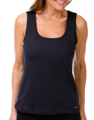 Thumbnail 1: Tahari Tahari Womens Sleeveless Solid Tank Top 