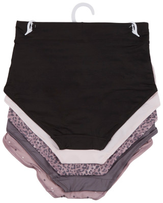 Thumbnail 2: Gloria Vanderbilt Gloria Vanderbilt Womens 5 Pk Microfiber Brief Panties 