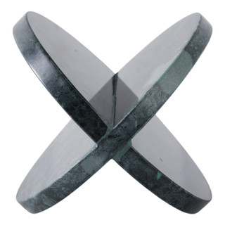 Thumbnail 1: Sagebrook Home Sagebrook Home 8 x 8 Inch Marble Geo Decor 